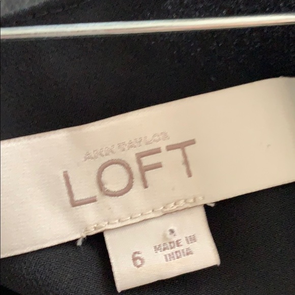 ANN TAYLOR LOFT EXECUTIVE pleated chiffon dress - Picture 8 of 8